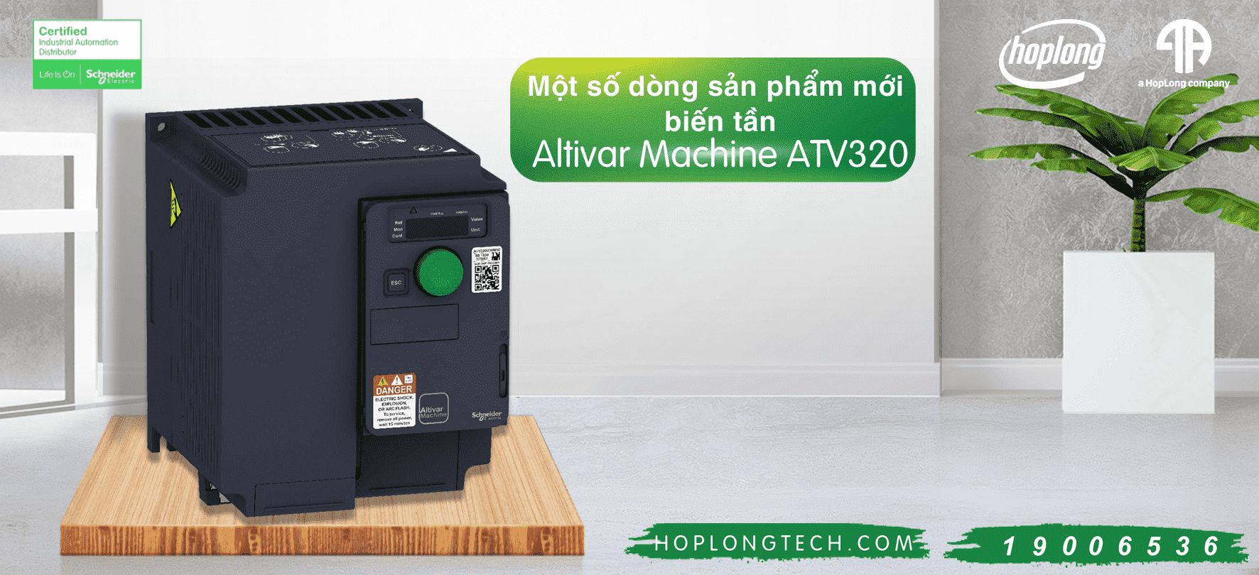 [Schneider – Giới Thiệu] Một số dòng sản phẩm mới biến tần Altivar Machine ATV320